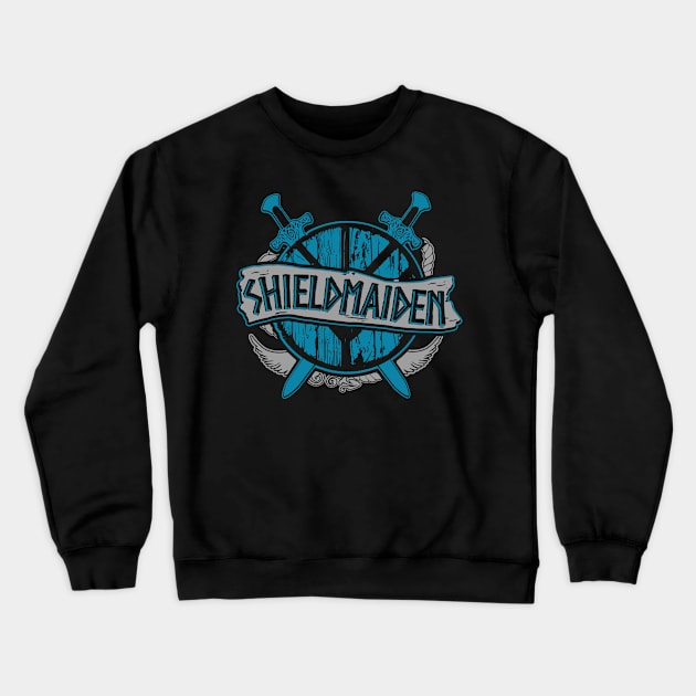 shieldmaiden #6 Crewneck Sweatshirt by FandomizedRose